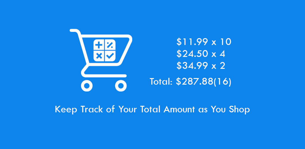 Simple Shopping Calculator